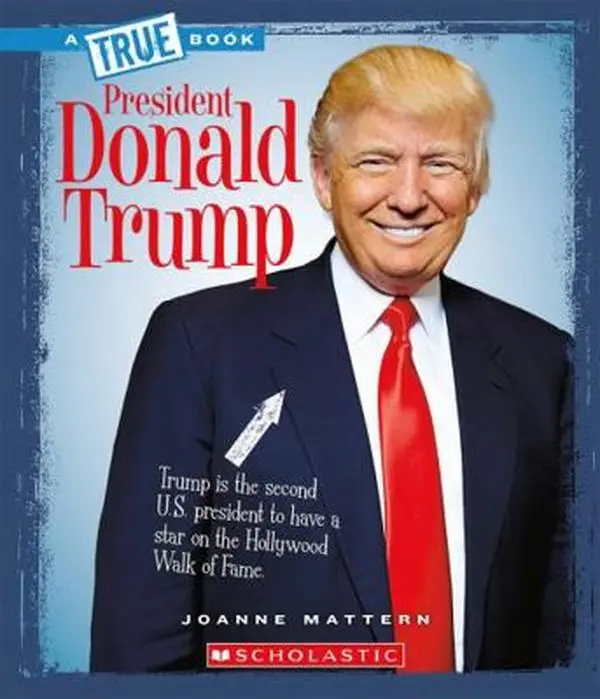 Used Paperback Book - President Donald Trump by Joanne Mattern, English Edition (Unknown Publication Details)