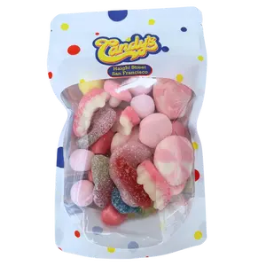Swedish Top 10 Mix Plant-Based Gluten-Free Snacks - Assortment of Candy, Fish, Foam, Sour, and Sweet Flavors