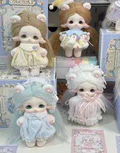 MIMIA-Kindergarten UPBRING Blind Box-Bunny Plush Dolls，Soft Furry Collectibles，Backpack or clothing decoration,Blind bag