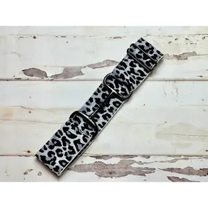 Snaffle Belt - Snow Leopard