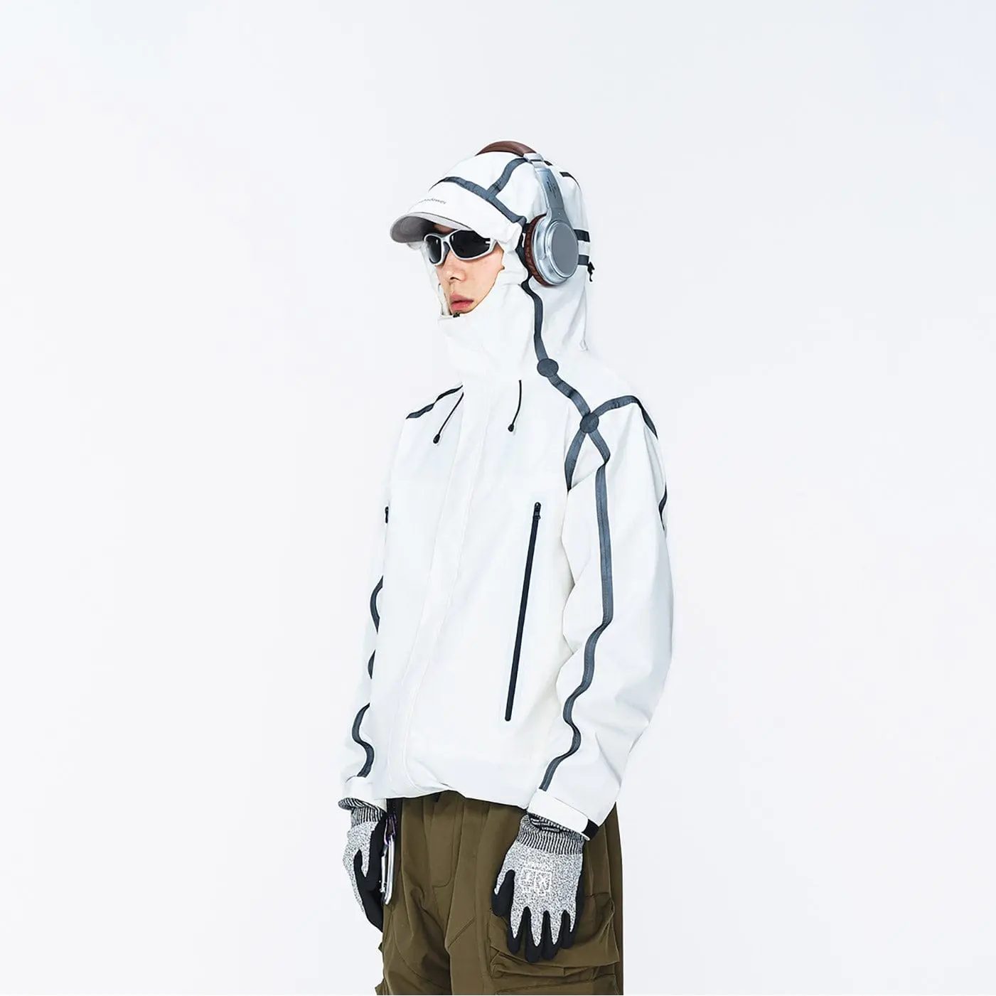 ENSHADOWER Teflon Reflective Water-Proof Windbreaker Type 1