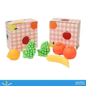 Fresh Fruit Candle Set  Scented gift ideas decorations, home decor,girl gifts,outdoor decor, anniversary gift- Versatile for Various Interior Designs - decorative accessories-gifts boyfriend-girl room accessories