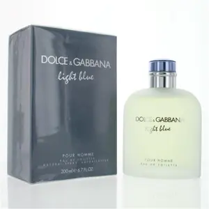 Dolce & Gabbana MDGLIGHTBLUE67EDT 6.7 oz Mens Dolce & Gabbana Light Blue Eau De Toilette Spray