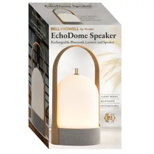 EchoGlow Speaker Light - Rechargeable, Bluetooth, LED EchoGlow Speaker Light - Rechargeable, Bluetooth, LED