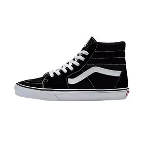 Vans Sk8-Hi 'Black White' Men's Sneakers, Closed Fit, Sporty Design, Ideal for Running and Walking