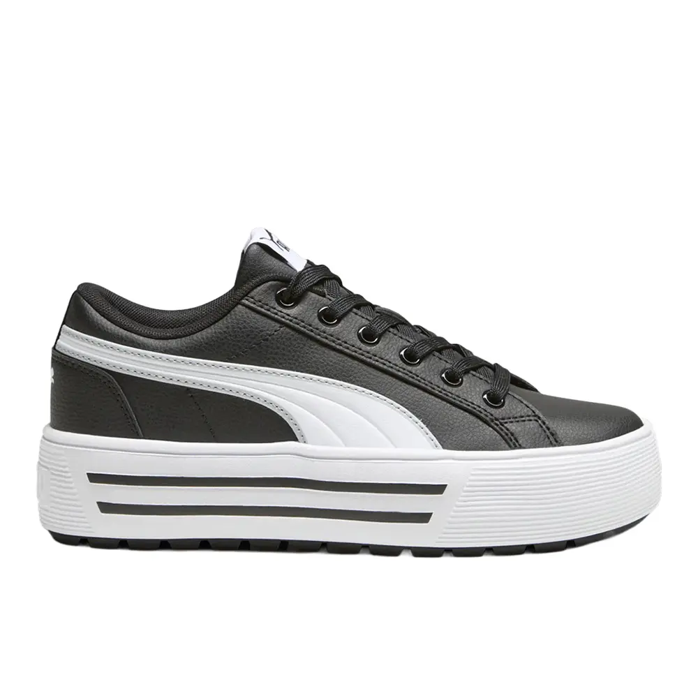 PUMA Womens Kaia 2.0 Platform Sneakers Shoes Casual - Black