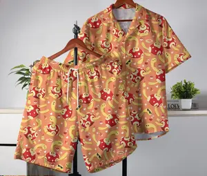 Shuckle Hawaiian Shirt Tropical Button Up Shirt Summer Hawaiian Short Shuckle Shirt Gifts