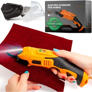 Electric  for Fabric - Cordless Electric Fabric  with  Grip, Rechargeable Electric Fabric  for Sewing, Crafts, Quilting & DIY