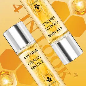 【4inlook official】Natural Ginseng Anti-Aging Hydrating Essence Water – 100% Wild Ginseng from Himalayas, Deep Moisture & Wrinkle Care for All Skin Types Firming Skincare Serums Moisturizer Gentle Hydrate Moisturizing answer  serum