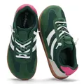 Women's Wide Toe Box 0-Drop Rubber Workout Sneakers - Polyester Athletic Trainer Runner Shoes, Lightweight Comfortable Running Sports Shoes for Women, Hiking