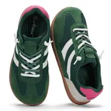 Women's Wide Toe Box 0-Drop Rubber Workout Sneakers - Polyester Athletic Trainer Runner Shoes, Lightweight Comfortable Running Sports Shoes for Women, Hiking