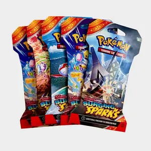 Scarlet & Violet Surging Sparks Sleeved Booster Pack x5 ( ARTWORK CHOSEN AT RANDOM)