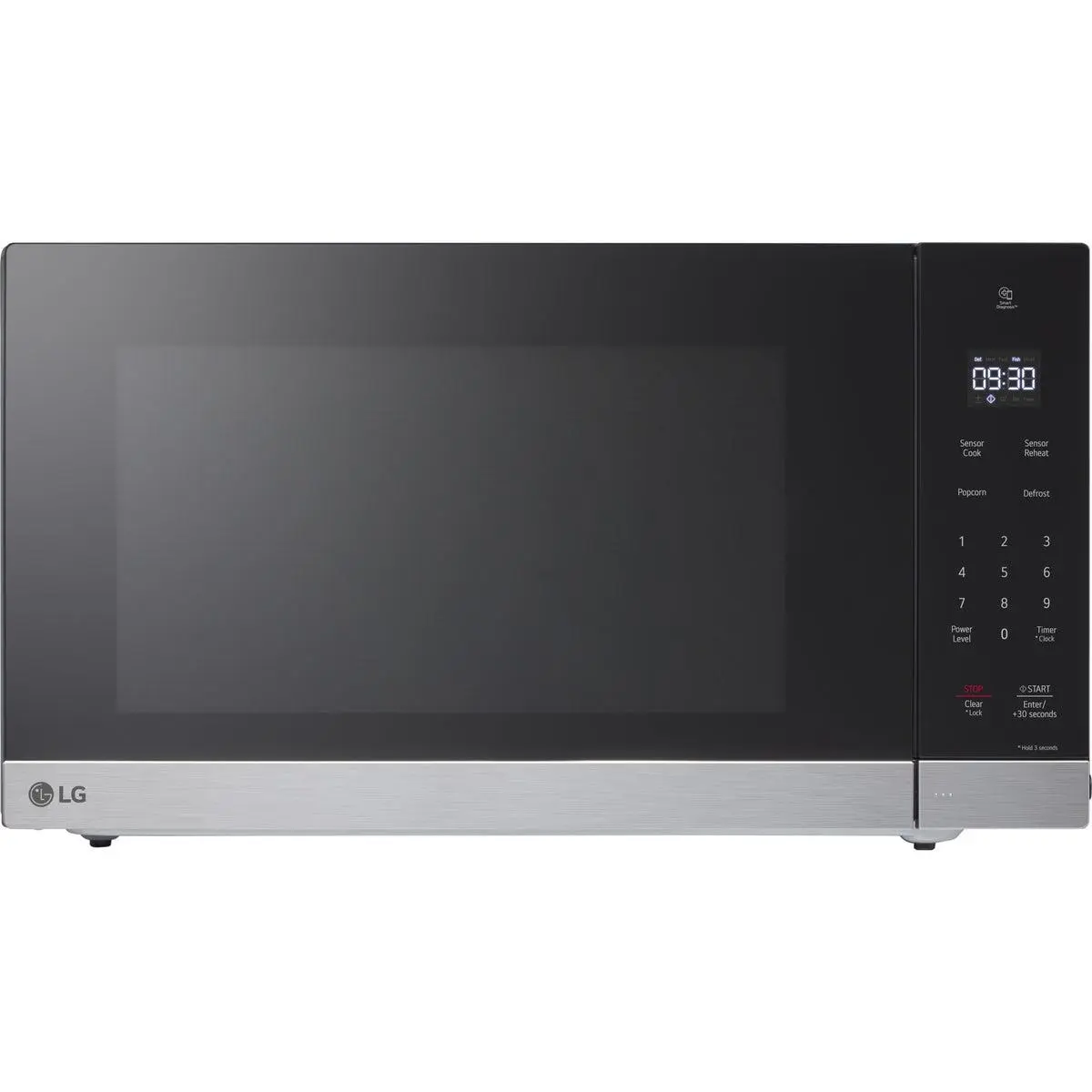 LG 2.0 cu. ft. NeoChef Countertop Microwave Oven - Kitchen Household Products with Smart Inverter, Sensor Cooking, Glass Controls