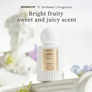 FPF Reversed Floral Bloom Eau de Parfum 50ml (1.7 fl oz) | Fruity Strawberry & Floral Peony Scent | Elegant & Long-Lasting Fragrance | Ideal Gift