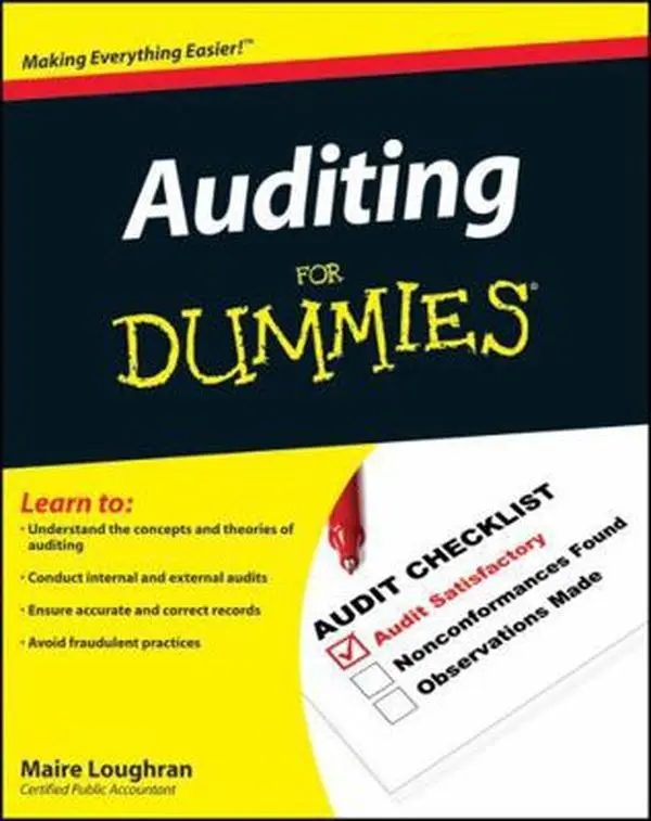 USED Book - Auditing For Dummies by Loughran, Maire (Paperback) - english