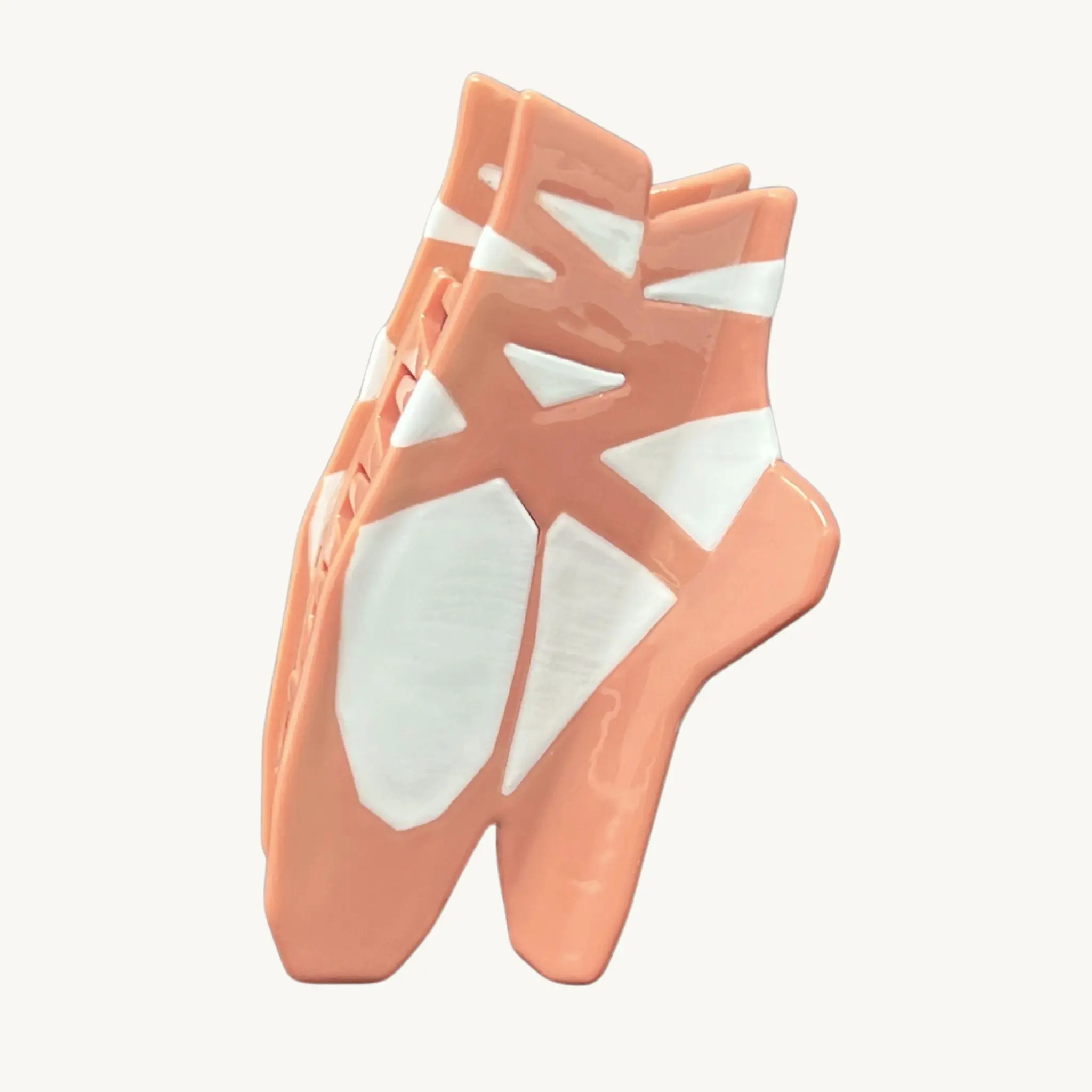 Parke Ballet Pink Valentines Day Claw Clip Amazon.com : Heart Hair Claw Clips Colorful Heart Shape  main image 4