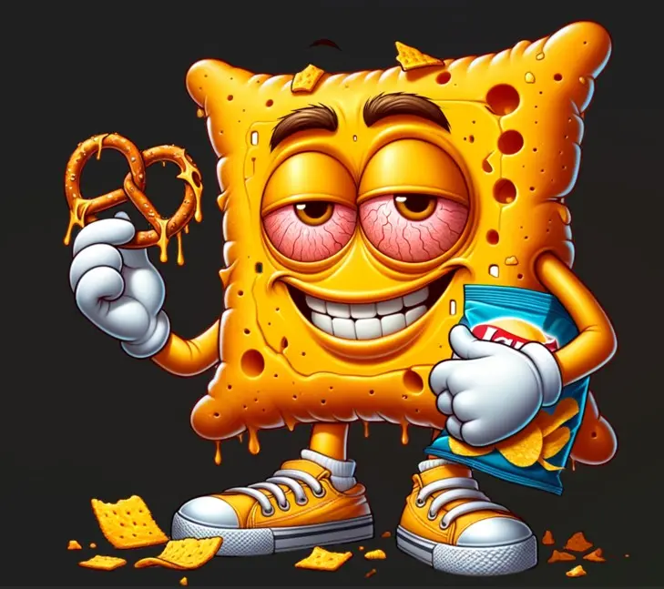 Mr. Cracker Man Unisex 11x14 Ready-to-Press Firm DTF Transfer, Direct-to-Film Fun Cracker Character Design for Apparel DIY Heat Press Customization, Custom T Shirts Projects