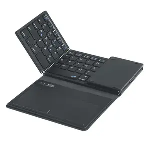 Ultra-thin Wireless Tablet Keyboard Custom Touch 60% off Fold Bluetooth Keyboard Silent Portable Mini Keyboard