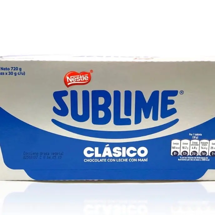 Nestle sublime- chocolate 24pk product of Peru