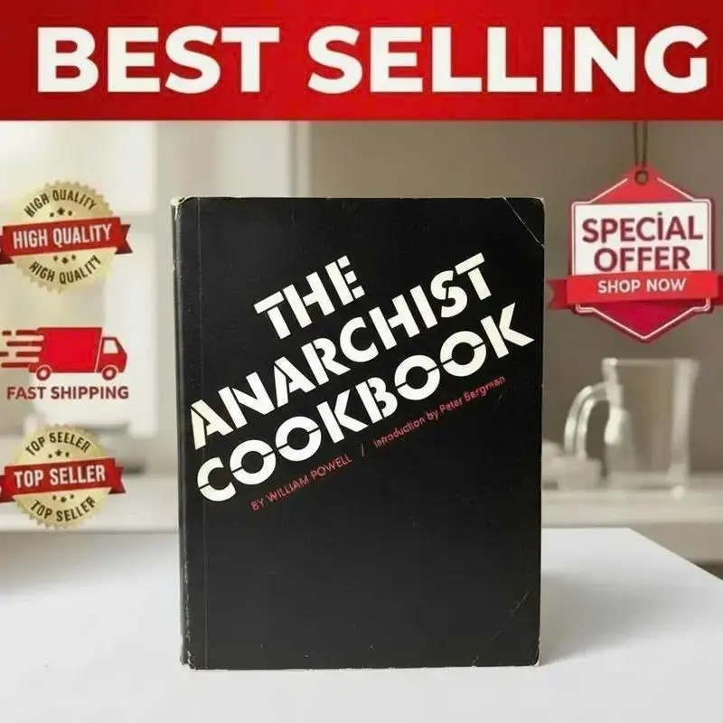 The Anarchist Cookbook (1971 Classic Edition) - Vintage Counterculture Literature, Underground Political History, 1970s Cultural Archive Book for Lifestyle & Hobbies Enthusiasts