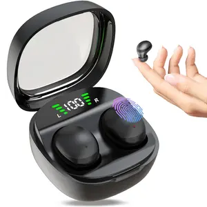 Sleep headphones, invisible mini headphones, wireless Bluetooth headphones, ultra-thin wireless headphones, noise-canceling Bluetooth headphones, suitable for sleep, work, and exercise