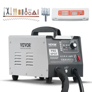VEVOR Stud Welder Dent Repair Kit, 1.8KW Spot Welder Dent Puller with Auto/Manual Welding 7 Versatile Modes, 110V Auto Body Spot Welding Dent Puller Machine for Car, Truck Dent Repair