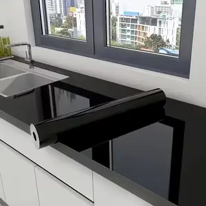 1 roll of  oil-proof sticker, glossy self-adhesive  grid wallpaper contact paper, removable wall sticker peelable, suitable for kitchen, bathroom background walls, table , electrical appliances, furniture stickers, kitchen waterproof and oil-proof marble