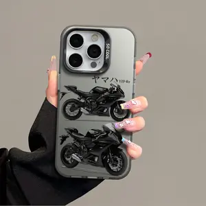 IPhone 17 Promax YZF R9 Motorcycle Phone Case Anti Drop Protective Case Suitable for Iphone 16promax 15 14 13 12 11 XS Air Plus Acrylic Case