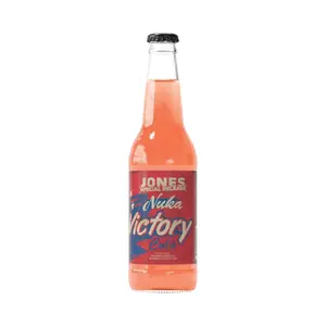 Jones Soda Special Release Nuka Cola Victory Rare American Beverage Natural Fruit Peach Mango Soda