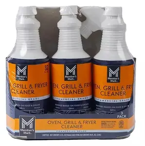 Commercial Oven, Grill and Fryer Cleaner, 32 oz., 3 pk.