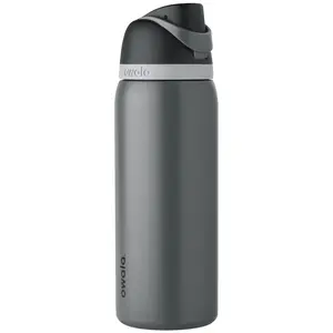 FreeSip Stainless Steel Water Bottle 32oz Gray - Suitable for Beverages, Flasks & Drinkware