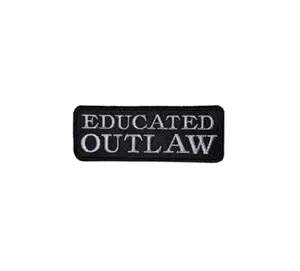 Educated Outlaw Motorcycle Patch