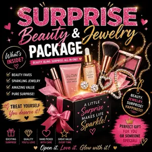 Jewelry and Beauty Surprise Package 9 pieces