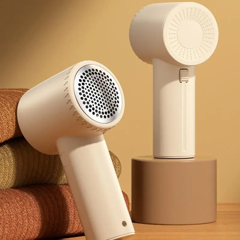 Portable Rechargeable Lint Remover, USB Rechargeable Hair Ball Trimmer, Household Hair Ball Remover for Clothes, Carpet, Bedding, Couch, Rug, Lint Rol