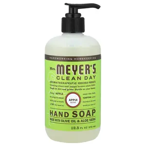 Mrs. Meyers Clean Day Hand Soap, Apple , 12.5 fl oz (370 ml)