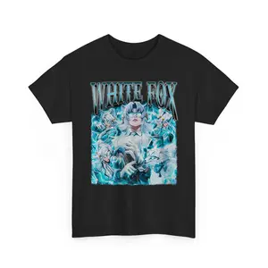 Limited White Fox Tshirt Gift for Woman anda Man