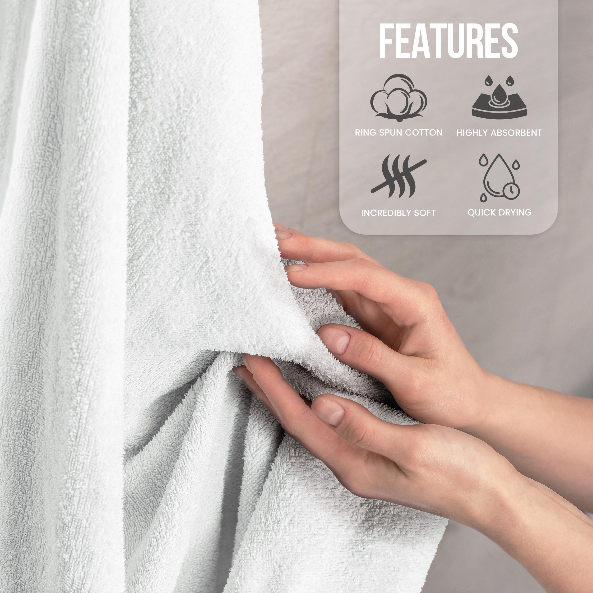 Utopia Towels Luxurious Jumbo Bath Sheets 2-Pack | Soft, Absorbent & Quick-Dry | Hotel Quality Extra Large 35x70" Towels | Bathroom Accessory Durable