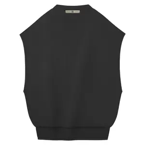 adidas Mens Fear Of God Athletics Muscle Sweatshirt Basketball Casual - Black