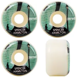 Satori Skateboard Wheels 53mm Spencer Hamilton Artist Conical 101A