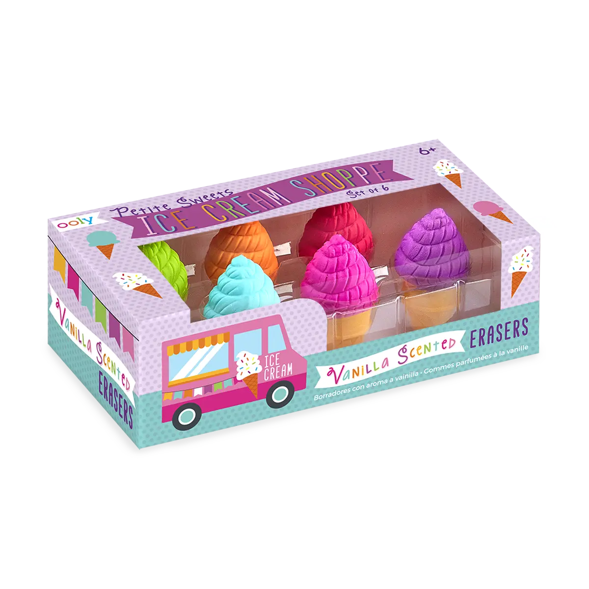 Petite Sweets Ice Cream Shoppe Scented Erasers