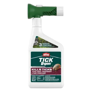 Ortho Tick B-gon Tick Killer Ready-To-Spray - Hose-End Applicator, Kills Ticks, Fleas, & Moquitoes, 32 fl. oz.