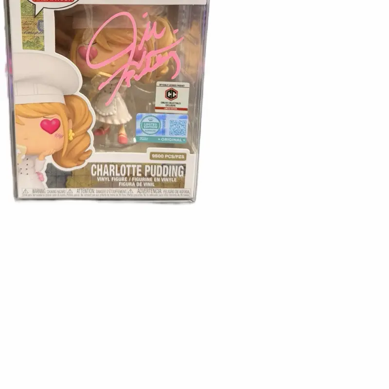 Funko Charlotte Pudding Autographed Collectible Figurine, JSA Certified Limited Edition Vinyl Figure (LE 9500pcs), Authentic Collectibles, Collectible Items