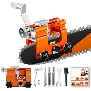 portable chain saw blade sharpener, 1 set manual chainsaw blade sharpener, chain saw accessories for home garden, power tool accessories, heavy duty, industrial, cutting