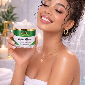 SUPER GLOW BRIGHTENING FACE CREAM .