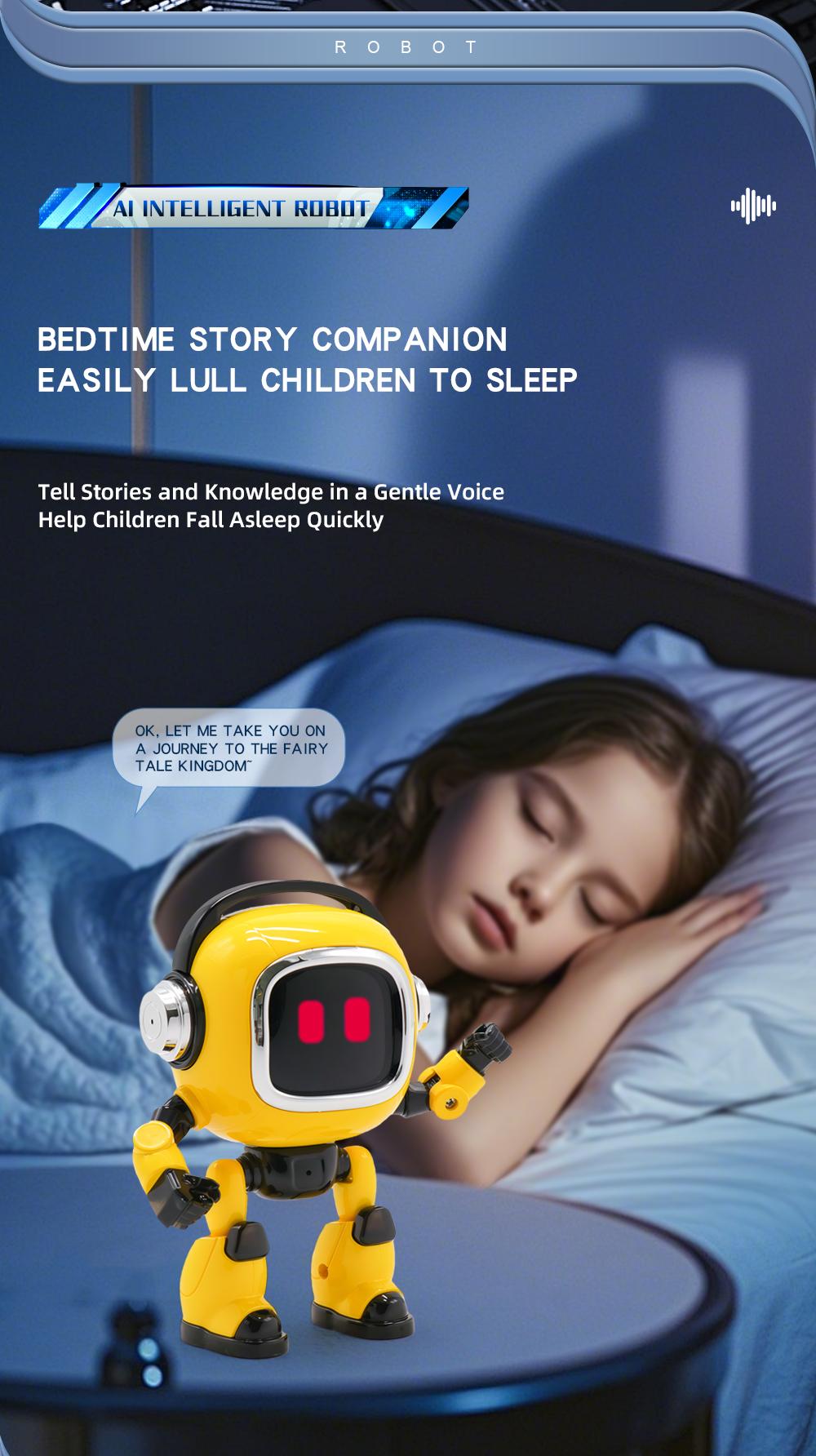 AI intelligent robot - intelligent voice companionship | A new type of children's artificial intelligence dialogue early education toy, loved by both boys and girls.