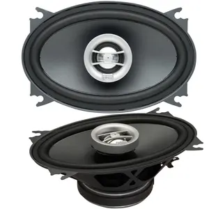 PowerBass OE-462 - 4x6" Coaxial Speakers 2-Ohm - Pair