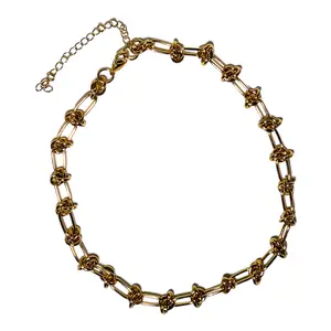 Barbwire Choker Handmade Stainless Steel Hypoallergenic Tarnish Resistant Necklace for Women