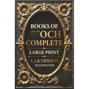 The Books of Enoch Complete LARGE PRINT (Illustrated): 1, 2 & 3 Enoch With Authentic Illustrations, Insightful Introductions and Commentary