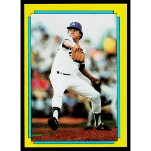 Fernando Valenzuela 1988 Topps Stickers #70d Los Angeles Dodgers