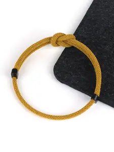 Adjustable Nylon Survival Bracelet for Men, Outdoor Knot Rope Hand Chain, Adjustable Bracelets, Casual Style Wristband for All Seasons, Minimalist Design